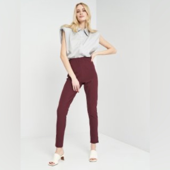 ZARA Limited Edition Sleeveless Shoulder Pad Shirt, Size M 4043/260 - Picture 8 of 11